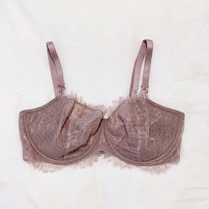 VS Wicked Unlined Shimmer Uplift Bra